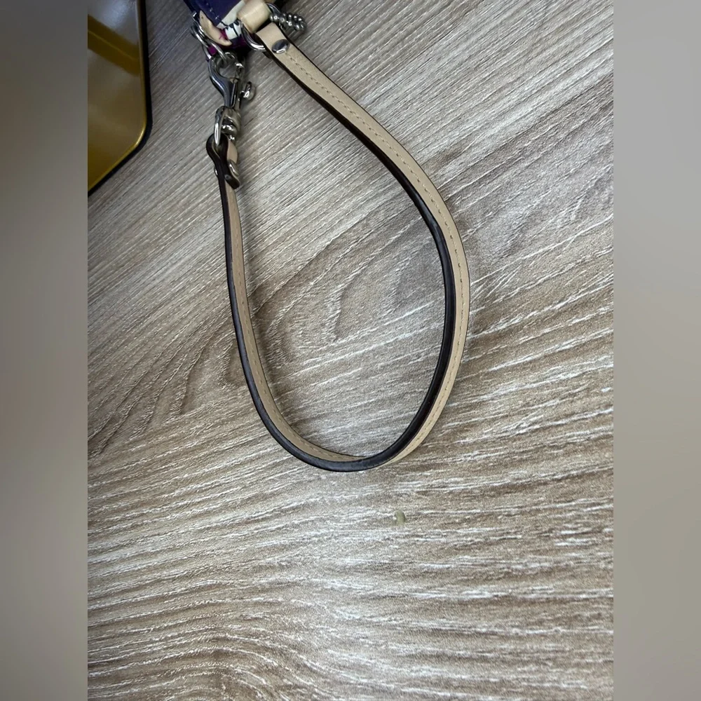 Coach Multicolor Patterned Wristlet - Picture 3 of 8